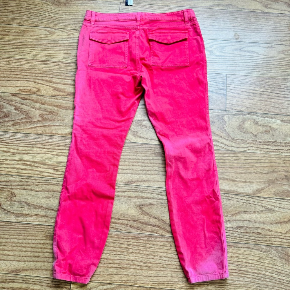 Vineyard Vines Skinny Casual Coral 4 pocket Pants Style womens size 10 - Picture 2 of 6